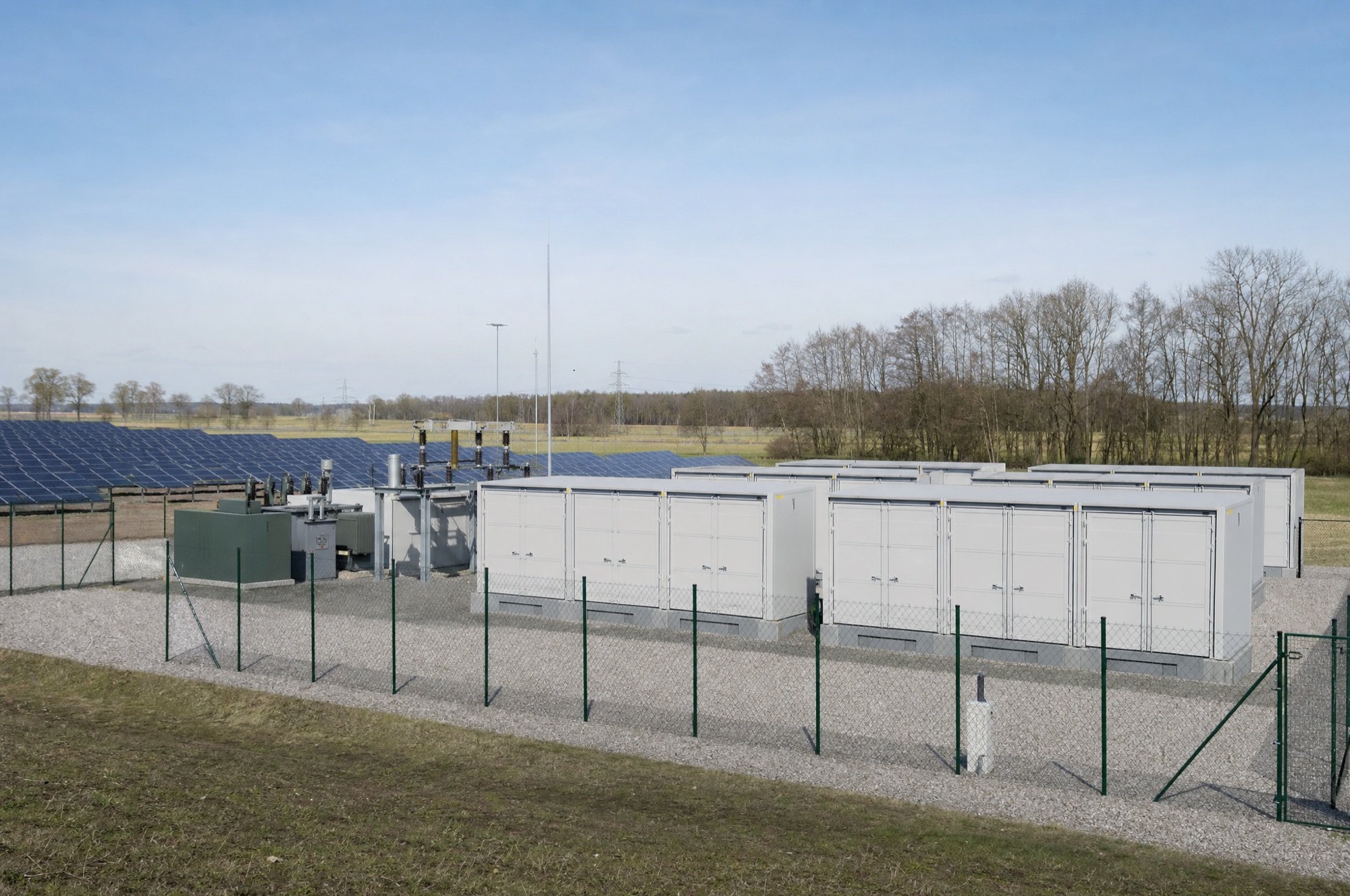 Batteriespeicher an einem geeigneten Gewerbestandort
